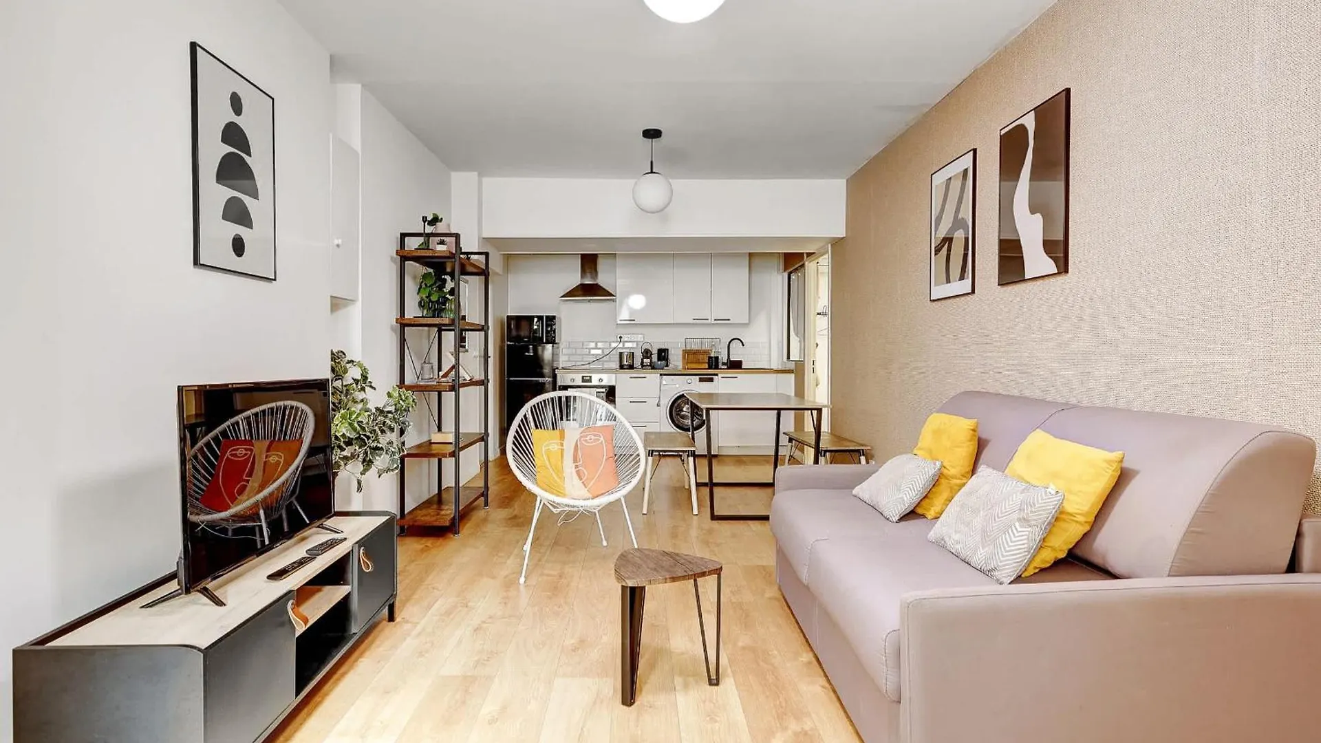 Appartement Raffine Proche Parc De La Villette - 4P Paris Apartment
